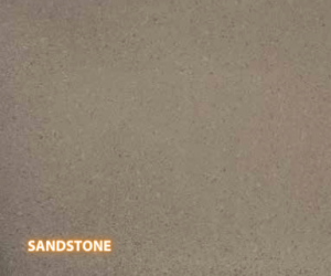 Sandstorm Quartz - A slab of engineered stone, Quartz, featuring a neutral base of brown - Polished Finish